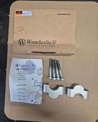 Riser spessori manubrio Wunderlich originale