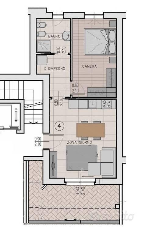 Appartamento – Brugherio, San Damiano - Vista 2