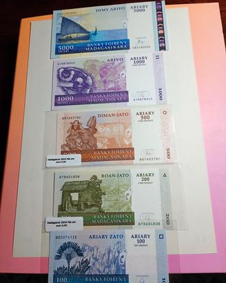 Madagascar unc fds nuova 