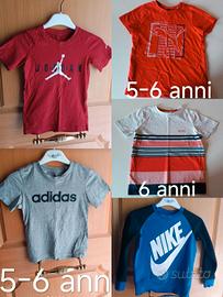 set abbigliamento bimbo 5-6 anni