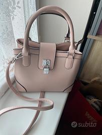 Borsa Enrico collezioni color cipria