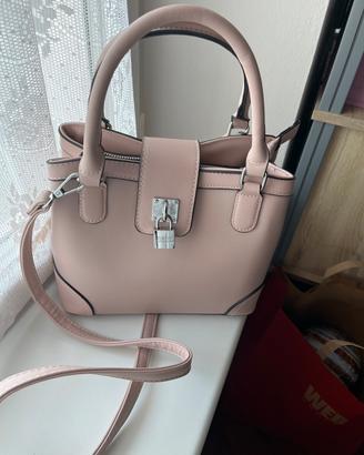 Borsa Enrico collezioni color cipria