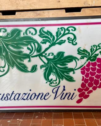 Insegna luminosa vintage