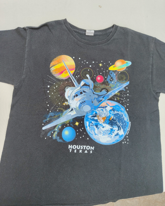 Maglia Nasa Houston fluorescente tg 10-12