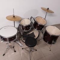 Set Batteria Millenium "Focus 22 Red"