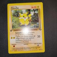 Pokémon Pikachu Jungle Prima Edizione Mint