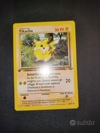 Pokémon Pikachu Jungle Prima Edizione Mint