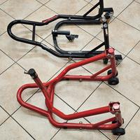 Coppia cavalletti moto