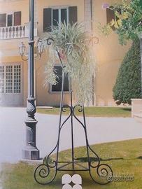 PORTAVASO IN FERRO ALTEZZA 170 CM