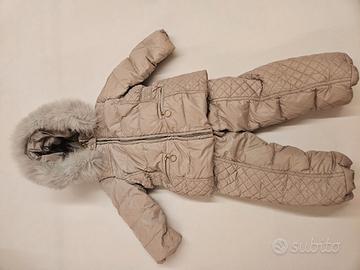 Tuta piumino Moncler bambina