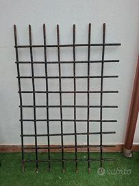 Grate antiche in ferro battuto fine 809 primi 
