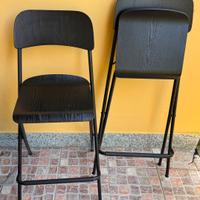 Coppia di sgabelli da bar