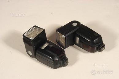 2 Flash Metz 58 af1 attacco Canon