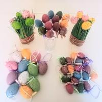 LOTTO DECORAZIONI PASQUALI 