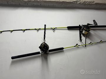 doppia combo canna e mulinello shimano tld 50