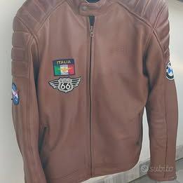 giacca moto pelle