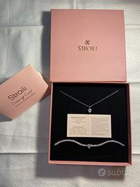 Stroili “Cuore” Collana + Bracciale Argento 925%