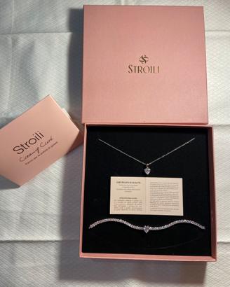Stroili “Cuore” Collana + Bracciale Argento 925%
