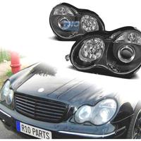 FARI PER MERCEDES CLASSE C W203 00-04 FONDO NERO