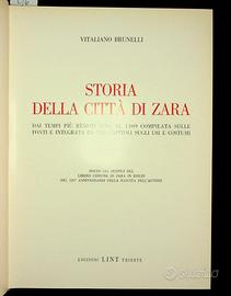 Brunelli, Vitaliano. Storia della città di Zara