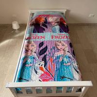 Letto singolo bambini 200 x 90 completo di tutto: