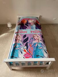 Letto singolo bambini 200 x 90 completo di tutto: