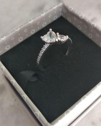 Pandora 191198C01 Anello Unione di Cuori Misura 54