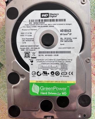 Hard Disk WD WD10EACS_14ZJB0 1Tb