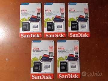 SanDisk micro SD 128GB scheda di memoria