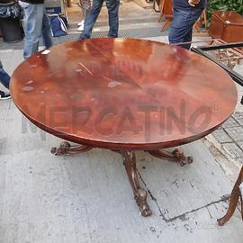 TAVOLO TONDO NOCE