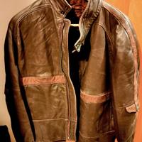 giubbotto in vera pelle