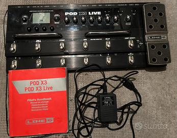 Multi-effetto Line6 POD X3 Live