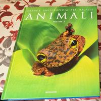 I volume enciclopedia per ragazzi "animali"