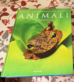 I volume enciclopedia per ragazzi "animali"