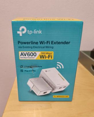 Tp-link AV600 Powerline-WPA4221 kit