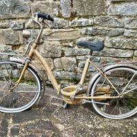 Bicicletta pieghevole da sistemare