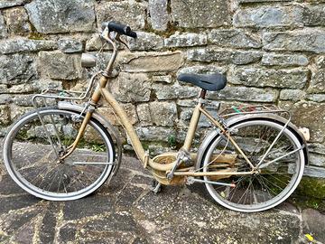 Bicicletta pieghevole da sistemare