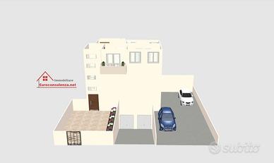 Ampio appartamento con 3 camere da letto