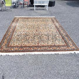 TAPPETO RETT 260X330 FRANGE DECORO FLOREALE GEOMET