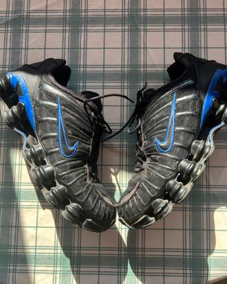 Nike shox tl blu/nero