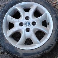 Cerchi in lega Abarth 14 Fiat seicento