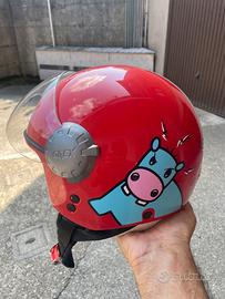 Casco moto bambino
