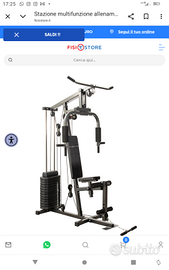 palestra multifunzione usata pochissimo