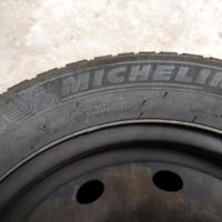 Set 4 pneumatici con cerchioni  invernali 185/65 