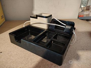 organizer scrivania con hub usb