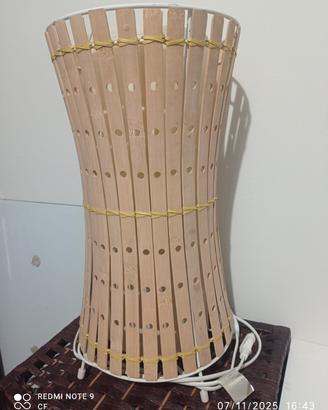 lampada bamboo