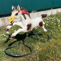 Cavallo a dondolo vintage CANOVA