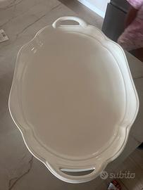 Vassoio in ceramica  56 x 37 cm