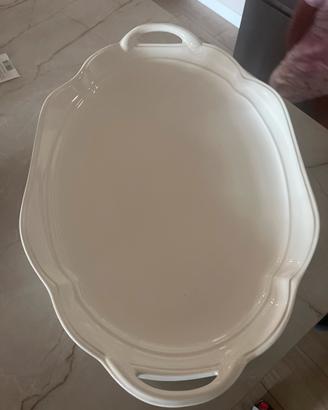 Vassoio in ceramica  56 x 37 cm