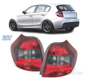FANALI BMW E81 E87 04-07 ROSSO AFFUMICATO